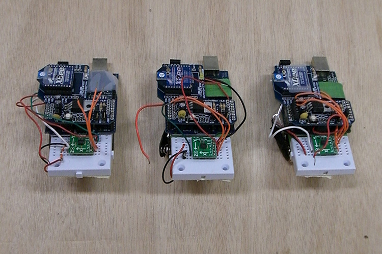 A prototype to test out sensor data and wireless connectivity.